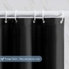 Furlinic Shower Curtain, Extra-Long, Bathroom Curtain, Anti-Mould Textile Curtain for