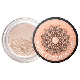 Polvo Fijador de Maquillaje - Sellador Polvo Translúcido - De Larga Duración - Fécula de Tapioca - Vitamina E -12g - Nude Essence - Beauty Freedom - Matifica sin resecar