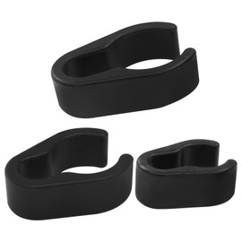 Marvexi 30Pcs Microphone Cable Clip, Durable Plastic Mic Clamps Microphone Stand Cable Holders, Universal Mic Boompole Clips for Setup/Fits 15/20/25mm Diameter Poles（15|20|25mm）