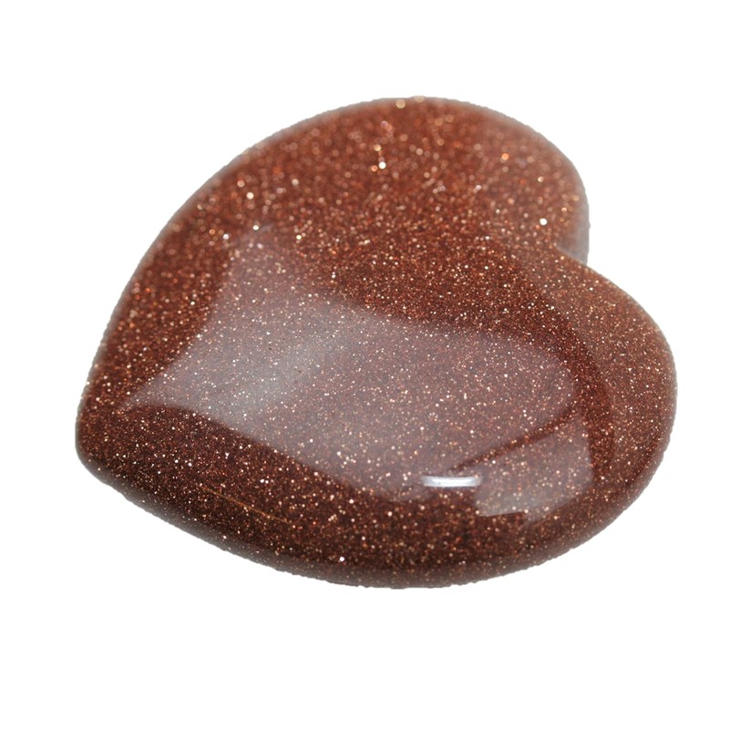 Steinfixx® - Gemstone Heart, Healing Stone, Lucky Stone, Chakra Stone,