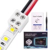 SIOKUY 20 PCS 2-Pin 10mm Solderless LED Strip Connectors, Reliable