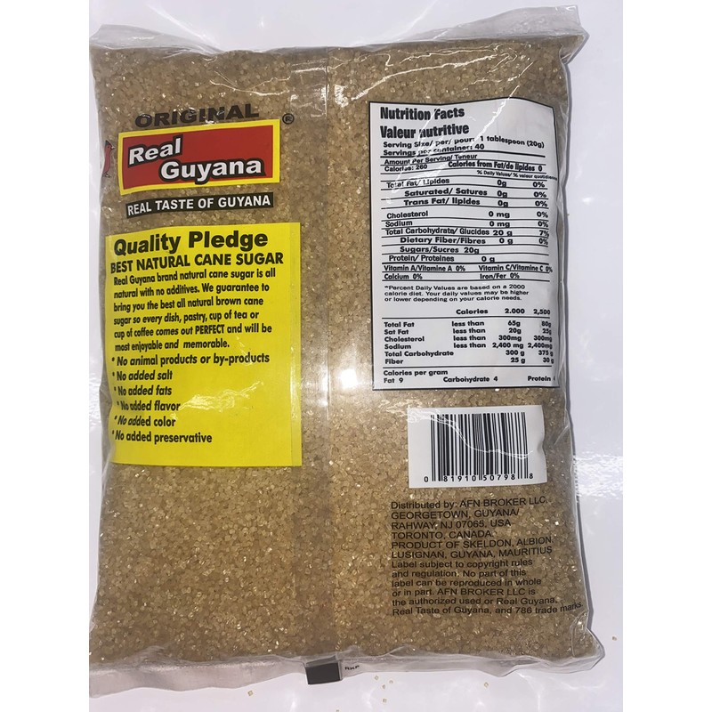 Real Guyana Cane Sugar