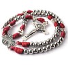 HanlinCC Large and Heavy Stainless Steel Beads Rugged Durable Paracord