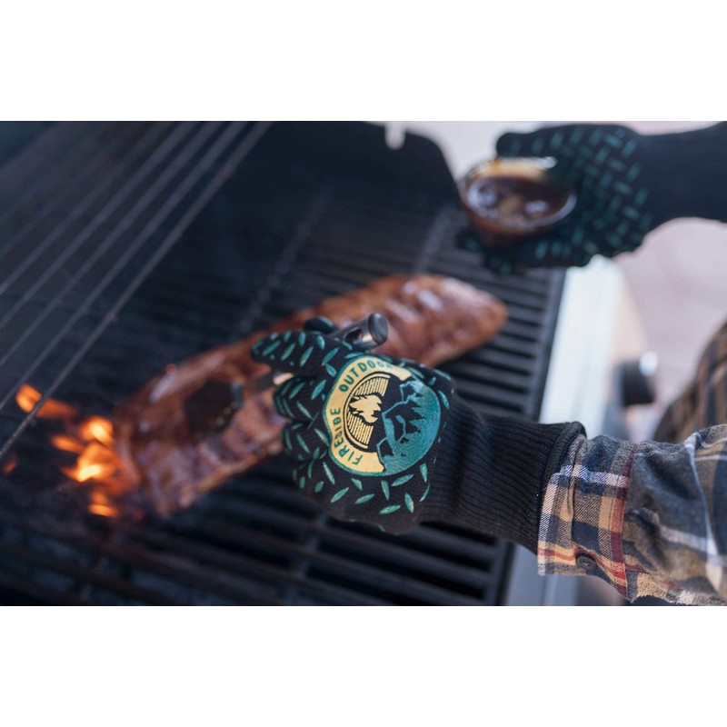 FIRESIDE OUTDOOR 15203 Outdoor Camping Bonfire Barbecue Heat Resistant 5