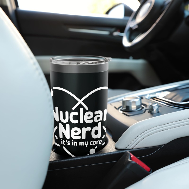Nuclear Physics Nerd Atomic Core Science Enthusiast Stainless Steel Insulated
