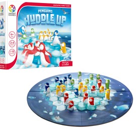 SmartGames Penguins Huddle Up Juego para 2 a 4 jugadores de 6 años - Adulto