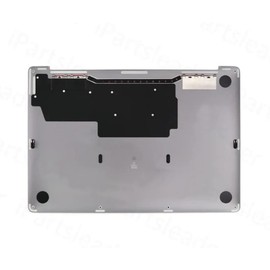 ICTION New Lower Case Bottom Cover Replacement for MacBook Pro 13 Inch Retina A1708 A2159 2016-2019 Year (Space Gray, No Print Words