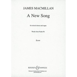 A New Song: Words from Psalm 96. mixed choir (SATB) and organ. Partition de chœur.