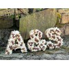 Cardboard Letter, 17.5 x 5.5 cm, Paper Part, Painting, Crafts,