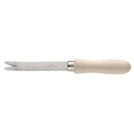 F.DICK 60042000 Deburring Blade 11 cm Curved Wooden Handle Width Blade 1.6 cm