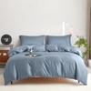 DCSKY Queen Size Tencel Duvet Cover Set 3-Piece - 100%