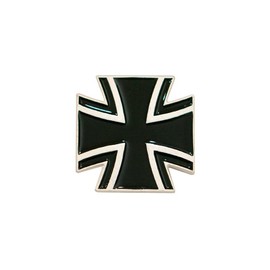Café Viereck ® German Army Iron Cross Paw Cross Pin - 2.2cm, Iron, enamel