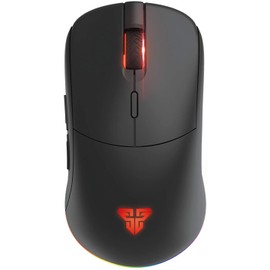 FANTECH Helios XD3 Symmetrical Wireless RGB Gaming Mouse, 16,000 DPI 6 Programmable Buttons Professional Grade Small Size Mouse (Black)