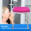 AEROiVi Shower Seat Cushion for Shower Chairs, Transfer Benches in