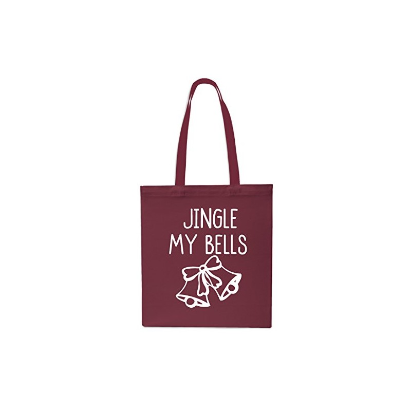 Jingle My Bells Christmas Tote Shopping Gym Beach Bag 42cm