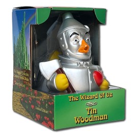 CelebriDucks Floating Rubber Ducks - Collectible Bath Toy Gift for Kids & Adults of All Ages (Tin Woodsman)