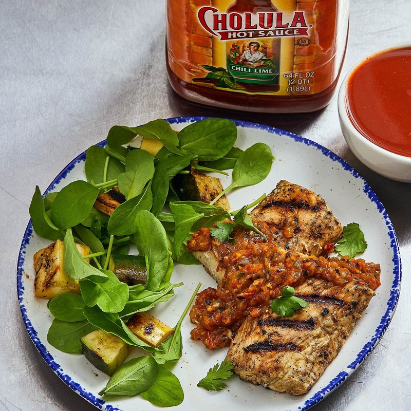 Cholula Chili Lime Hot Sauce, 64 fl oz - One