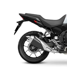 SHAD Exhaust Pipe Adaptor for Honda NX500 / CB500X, Black