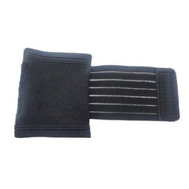 Sports Compression Wrist Support Band for Running & Gym Black / L (17-19cm)