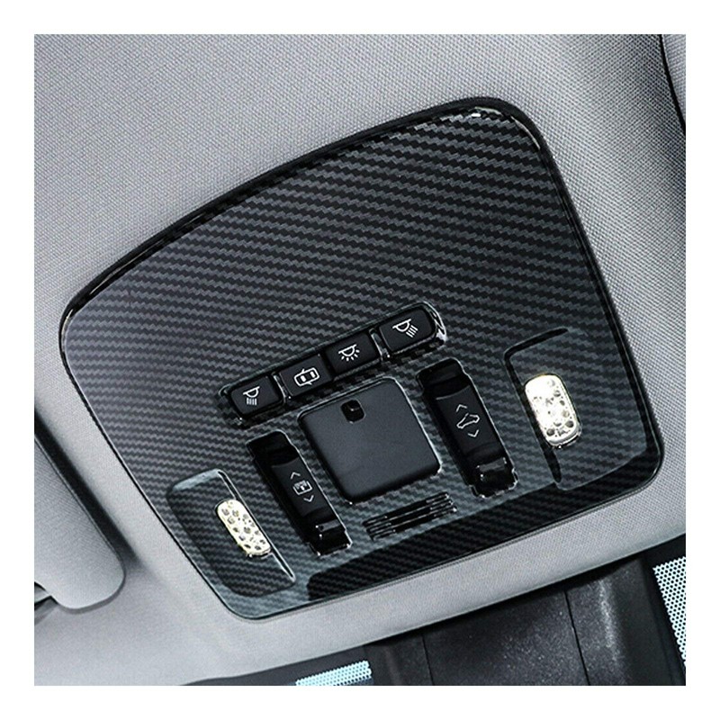 Xotic Tech Reading Dome Map Light Cover Trim, Carbon Fiber