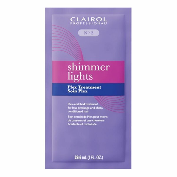 Clairol Professional No.2 Shimmer Lights Violet Plex Treatment 1 oz