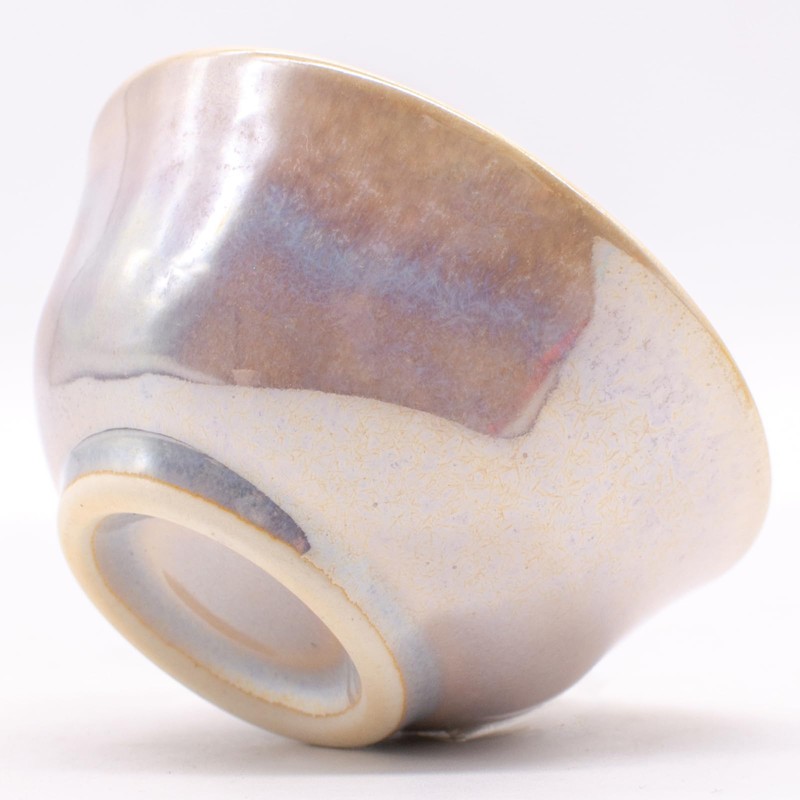 Mino Ware Tozan Kiln White Gradient Gui-nom Cup, Choko, Approx.