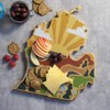 Totally Bamboo Michigan State Shaped Cutting Board and Charcuterie Serving