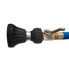 AVAGARD Thumb Valve, Heavy-Duty Brass Garden Hose Shut-Off, Stainless Steel