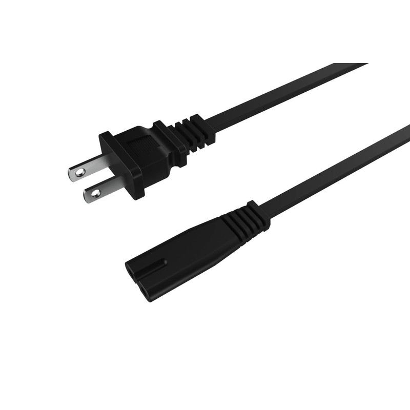 YoK Black 5 Foot Universal Power Cable for Game Consoles