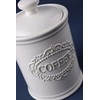 Relief Vine TAWCHES Ceramic Canisters Sets For The Kitchen Canisters