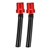 Alipis 2pcs Motorcycle Gas Caps CNC Vent Hose for Off