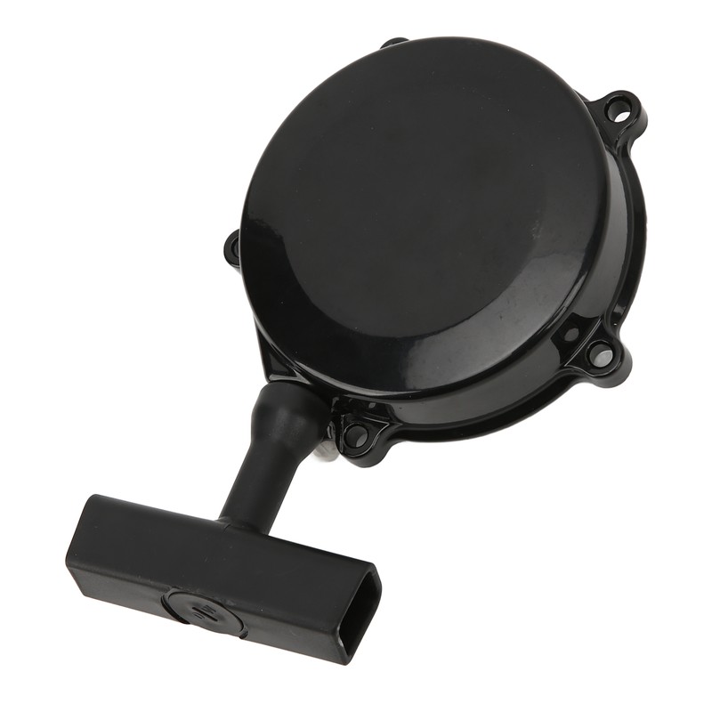 Recoil Starter Universal Aluminum Alloy Black Engine Pull Start Assembly