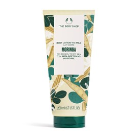 The Body Shop The Body Shop Moringa Body Lotion- Skin Softening Moisture For Normal to Dry Skin, Vegan - 6.7 Fl Oz