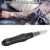Electric Eyebrow Lip Microblading Tattoo Pen Semi Permanent Machine (Black)