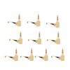 10PCS 2.5mm Balanced Plug 4 Pole L Shape Angle Plug