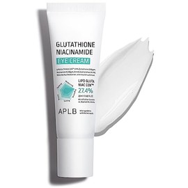 APLB- Crema para ojos con glutatión y niacinamida | LIPO GLUTA NIAC CEN™ 27,4% 0,68 FL.OZ/Cuidado de la piel coreano, Crema para ojos