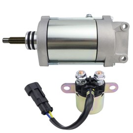 Starter & Relay Replacement for Polaris RZR 900 2013-2016| RZR XP Turbo 2016| RZR XP 1000 2014-2016| Ranger XP 900 Crew 900 2013 2014| ACE 900 EPS 16-19, 4014037 4014548 19487,RZR 900 Starter
