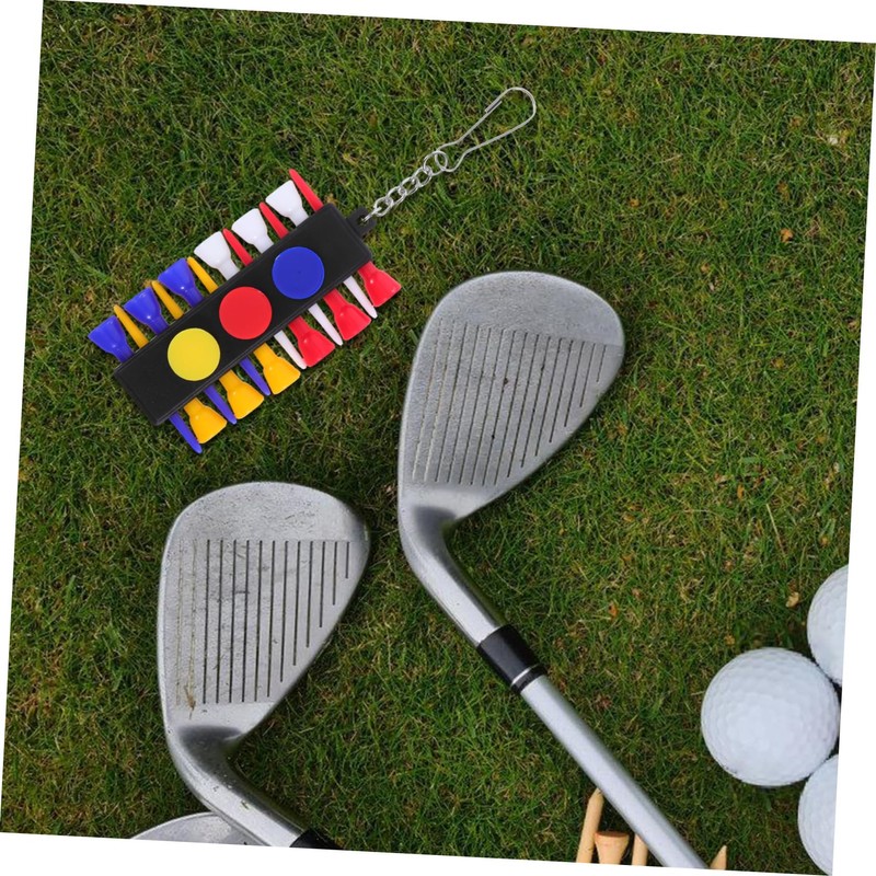 KOMBIUDA Golf Ball Nail Stand Golf Tee Dispenser Golf Accessory