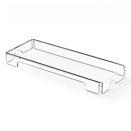 WINFFOR Acrylic Keyboard Cover Protector - Mechanical Keyboard Dust Cover Computer Keyboard Cover Keyboard Protector Fits 17'' Keyboard (Crystal Clear)