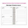 Agenda Escolar Diaria 2026 -2027 Personalizada Pasta Dura 31