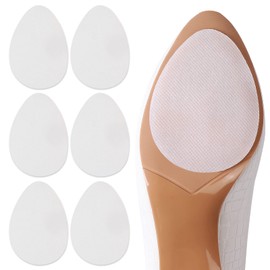 Ashoesert Clear Sole Protector,Shoe Grips On Bottom of Shoes, Non Slip Shoe Pads, Shoe Sole Protector, Anti Slip Shoe Grips, Non Slip Pads for Shoes, Shoe Slip Pads (Clear - 3 Pairs)