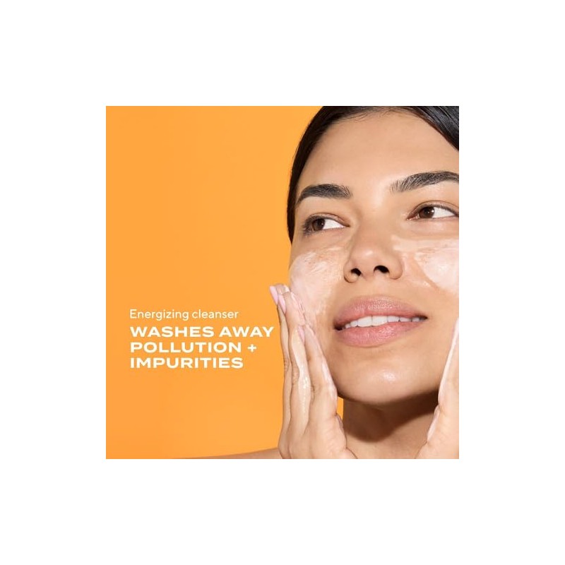 Murad Essential-C Cleanser, Environmental Shield Foaming Face Wash Gel, Vitamin