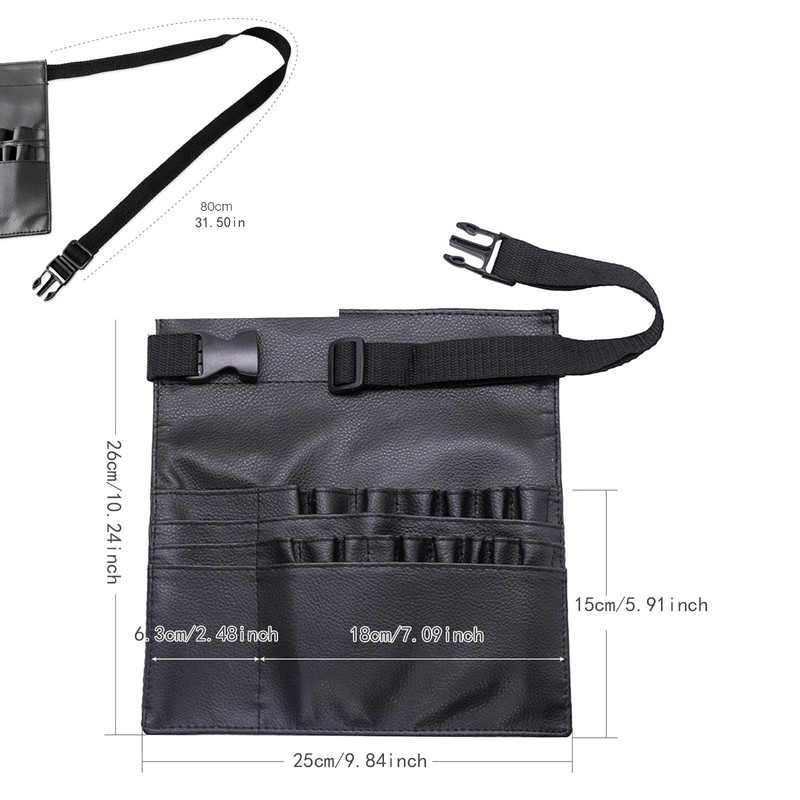 Perfeclan Cosmetic Bag Makeup Brush Bag Portable Foldable Storage Makeup