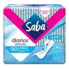 Pantiprotectores Saba Diarios Largos Respirable 50 Protectores