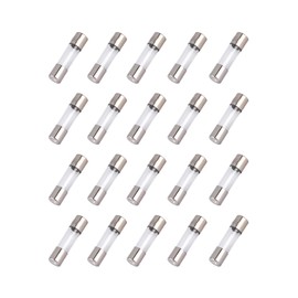EC Buying 20 Pcs F15AL 15A 250V Fast-Blow Glass Fuses 0.2 x 0.78 inch/5x20 mm 15 amp 250 Volt,Quick Blow Replacement Fuses