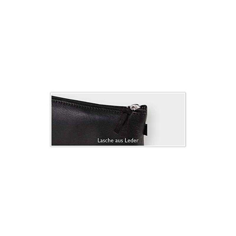 Clairefontaine Pencil Case 22 x 5.50 x 5.50 Black
