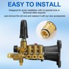7110331 High Pressure Cleaning Pump, Replacement Water Outlet Kit, Pressure
