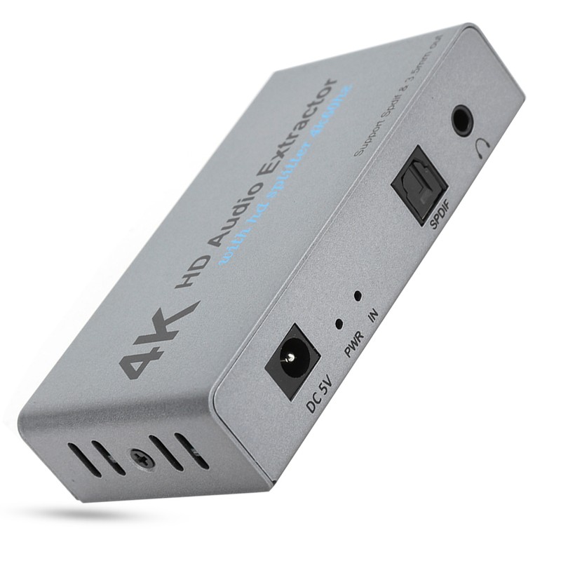4k HDMI Audio Extractor HighDefinition with 1 Points 2 Converter