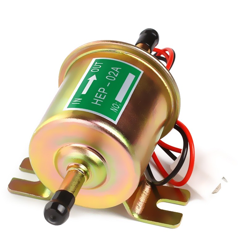 Universal Metal Solid Gasoline Petrol 12V Inline Vehicle Electric Fuel