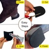 Shoe Heel Repair Rubber Pads Extra Large, 4mm (5/32 Inch)